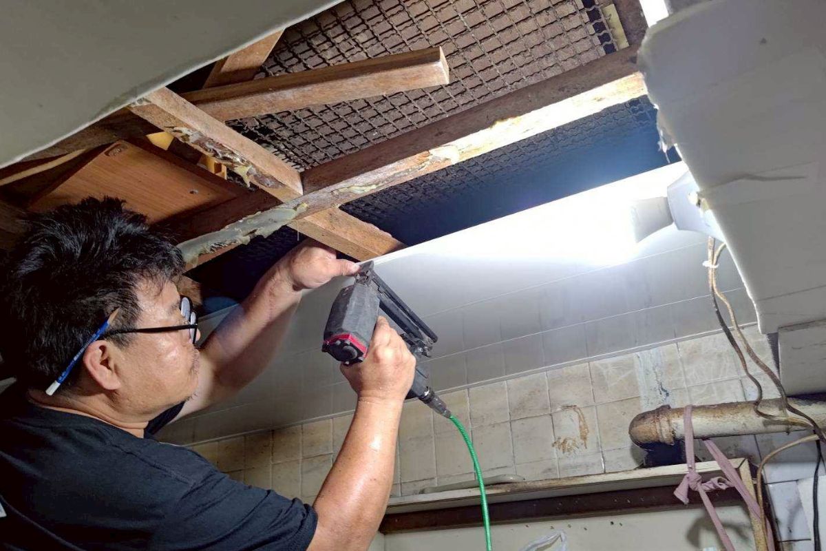 【修繕日常】耳朵掛著鉛筆的黃師傅